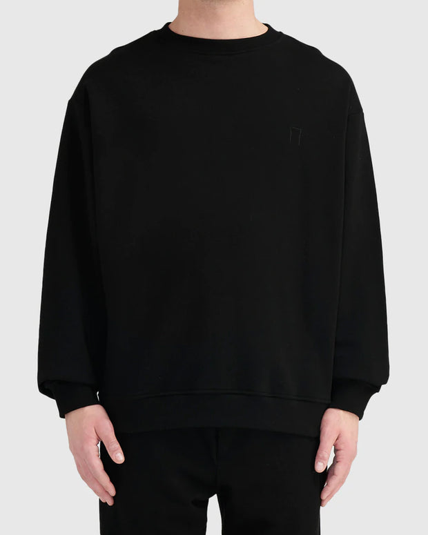 Felpa  Heaven Door Girocollo Black