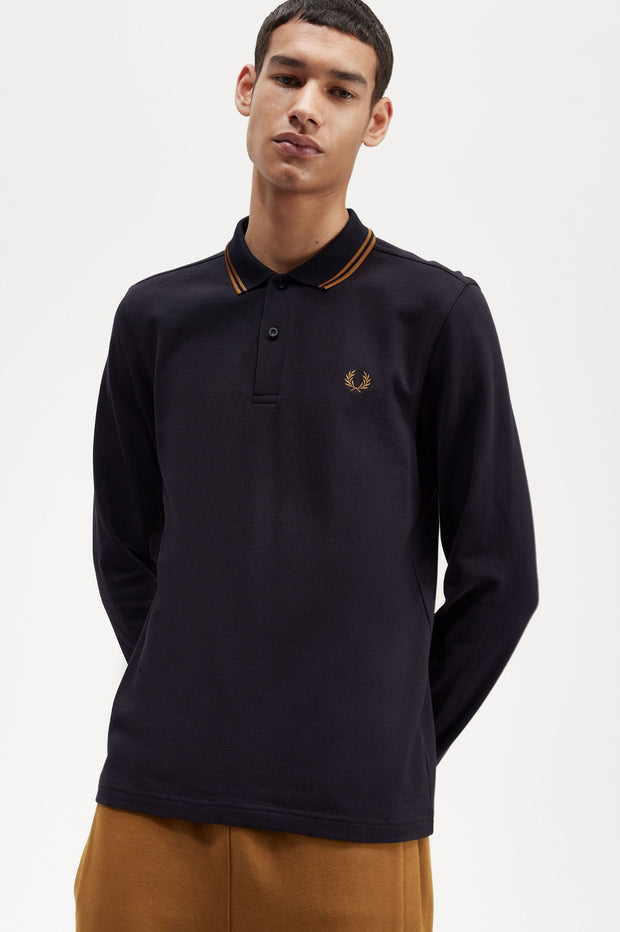 Polo Fred Perry LS Twin Tipped