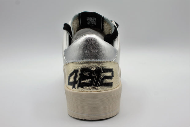 Sneakers 4B12 Kyle Platino/Bianco