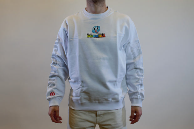 GUMBALL WORLD CREWNECK WHITE