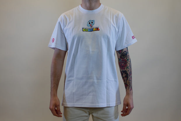 GUMBALL WORLD TEE WHITE