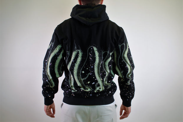 GUMBALL OCTOPUS OUTRO HOODIE BLACK
