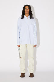 Camicia Amish Dropped Washed Oxford Stripe