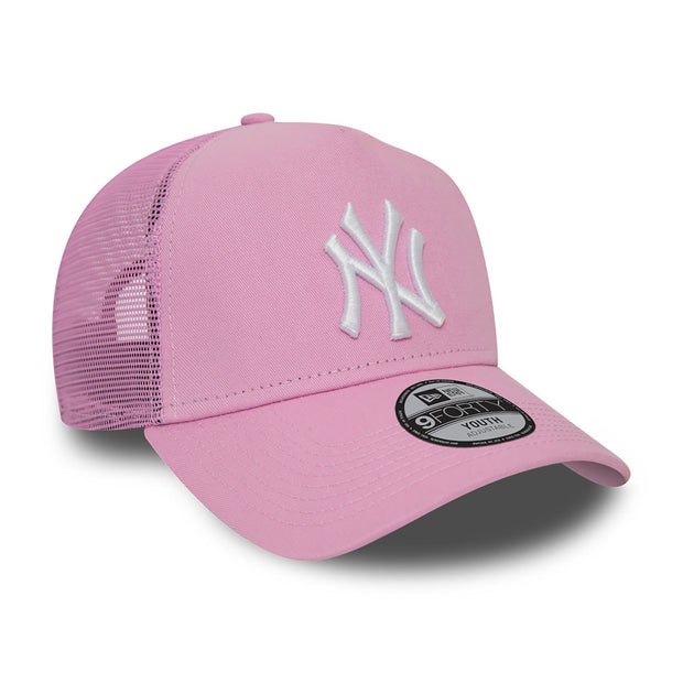 Cappello Kids New Era Trucker NY League Ess. Pink