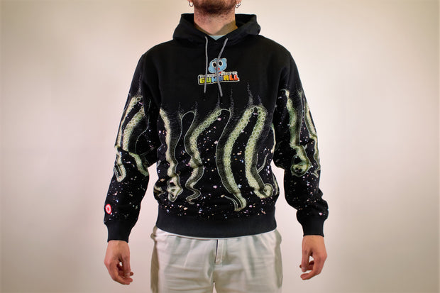GUMBALL OCTOPUS OUTRO HOODIE BLACK
