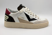 Sneakers 4B12 Kyle Bianco/Rosso/Militare