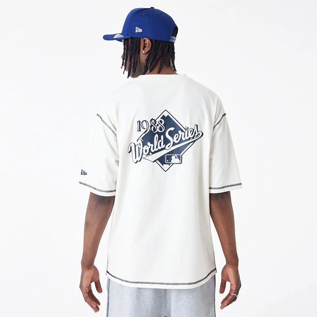 T-shirt New Era Oversize LA Dodgers White