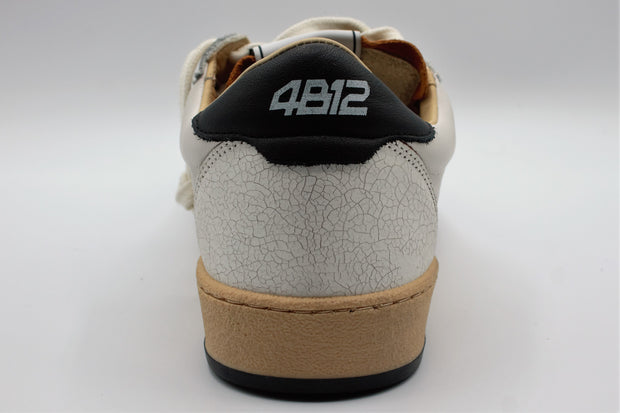 Sneakers 4B12 Play New Bianco/Nero/Verdone