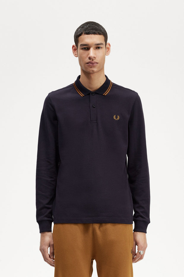 Polo Fred Perry LS Twin Tipped