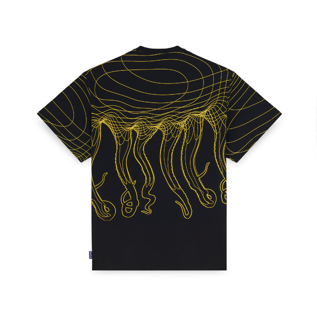 T-shirt Octopus Flowing Tee