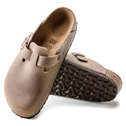 Birkenstock Boston Tobacco Brown slippers