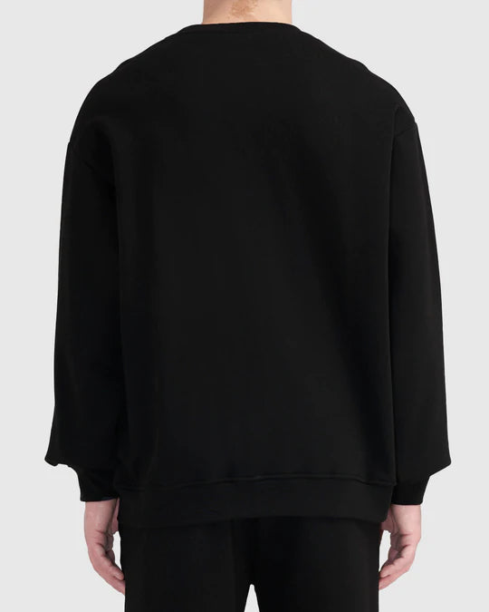 Felpa  Heaven Door Girocollo Black