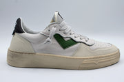 Sneakers 4B12 Hyper Bianco/Nero/Verde