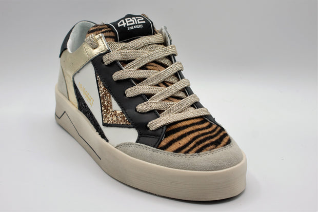 Sneakers 4B12 Kyle Zebrato/Nero