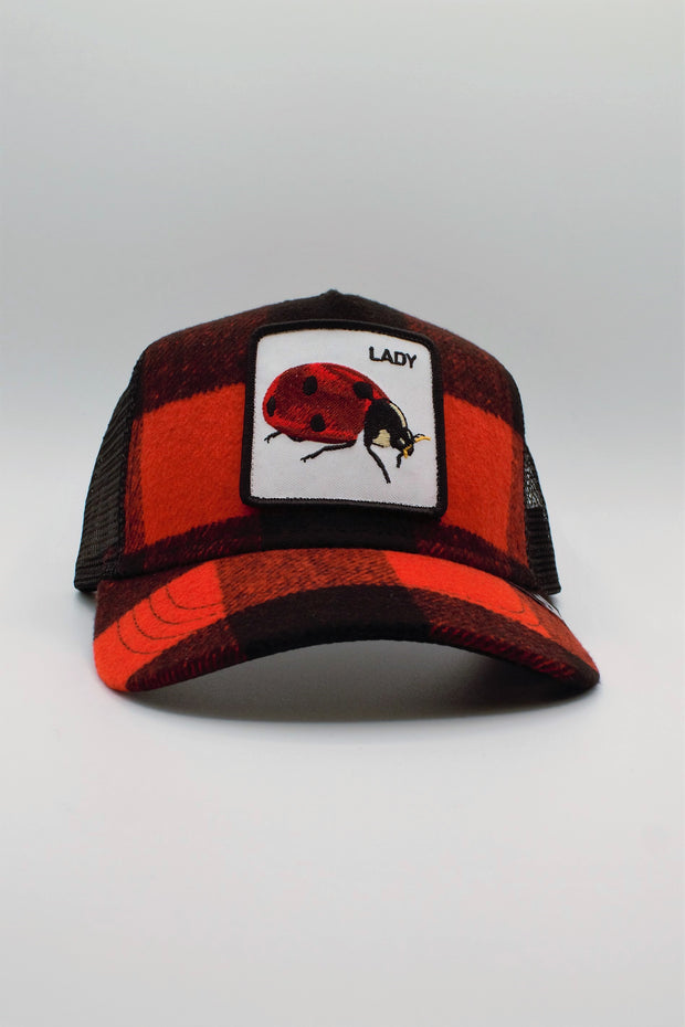 Goorin Plaidy Bug Red/Black Hat