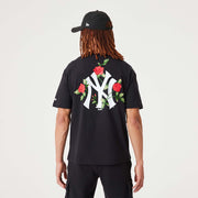 T-shirt New Era MBL Floral Graphic NY Yankees