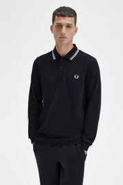 Fred Perry L/S Twin Tipped Polo Shirt