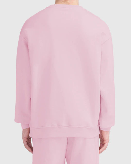 Heaven Door Pink Round Neck Sweatshirt