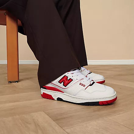 Sneakers New Balance Lifestyle BB550SE1 Wht-Red