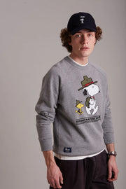 Snoopy Boy Scout Crewneck Sweatshirt In The Box
