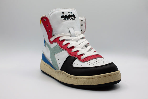 Sneakers Diadora Mi Basket Hi Used Multicolor