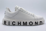 John Richmond White Black Sneakers